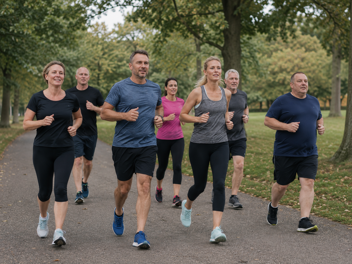 Groupe RBREAK en endurance au parc